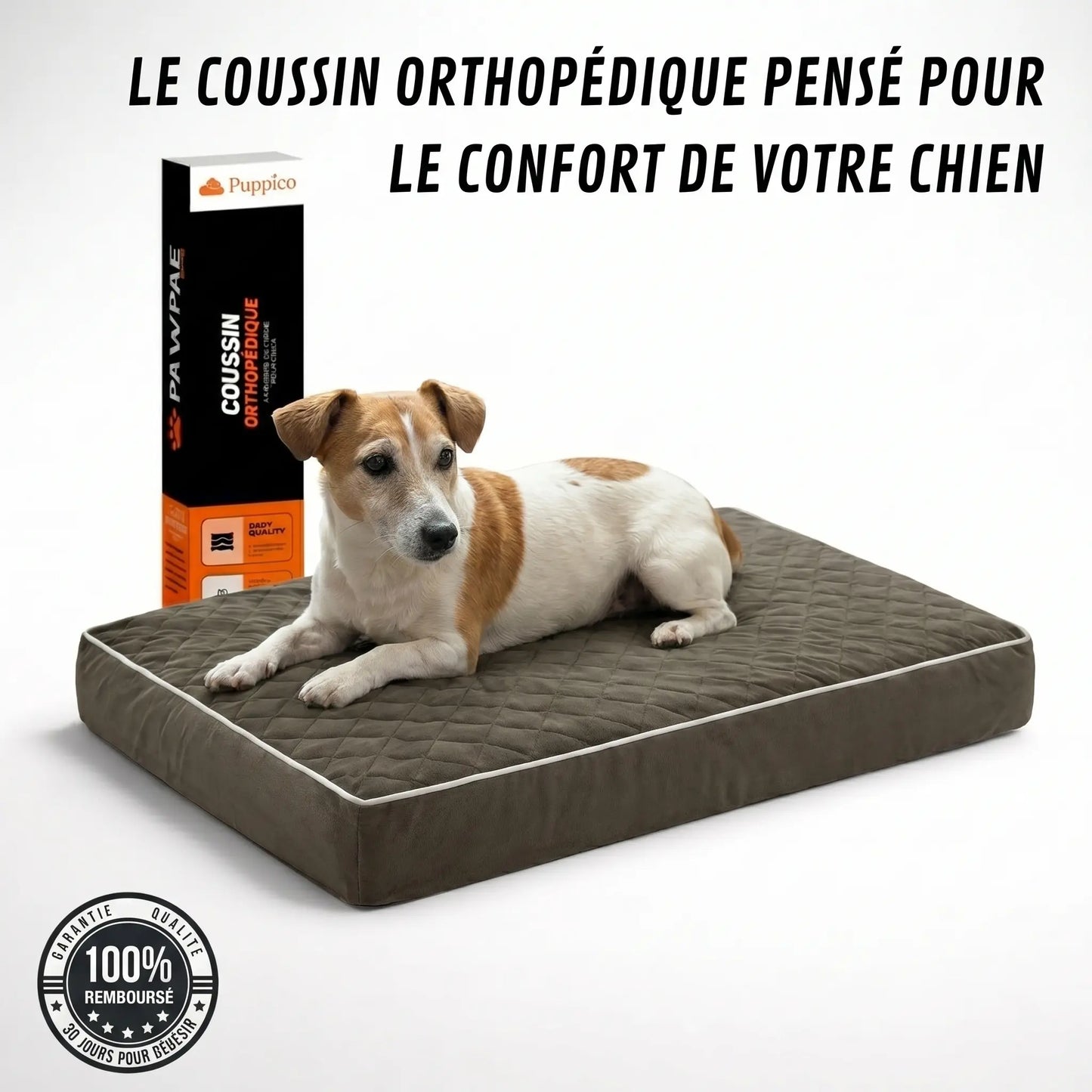 Lit orthopédique pour chiens Puppico