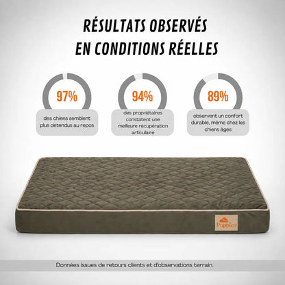Lit orthopédique pour chiens Puppico